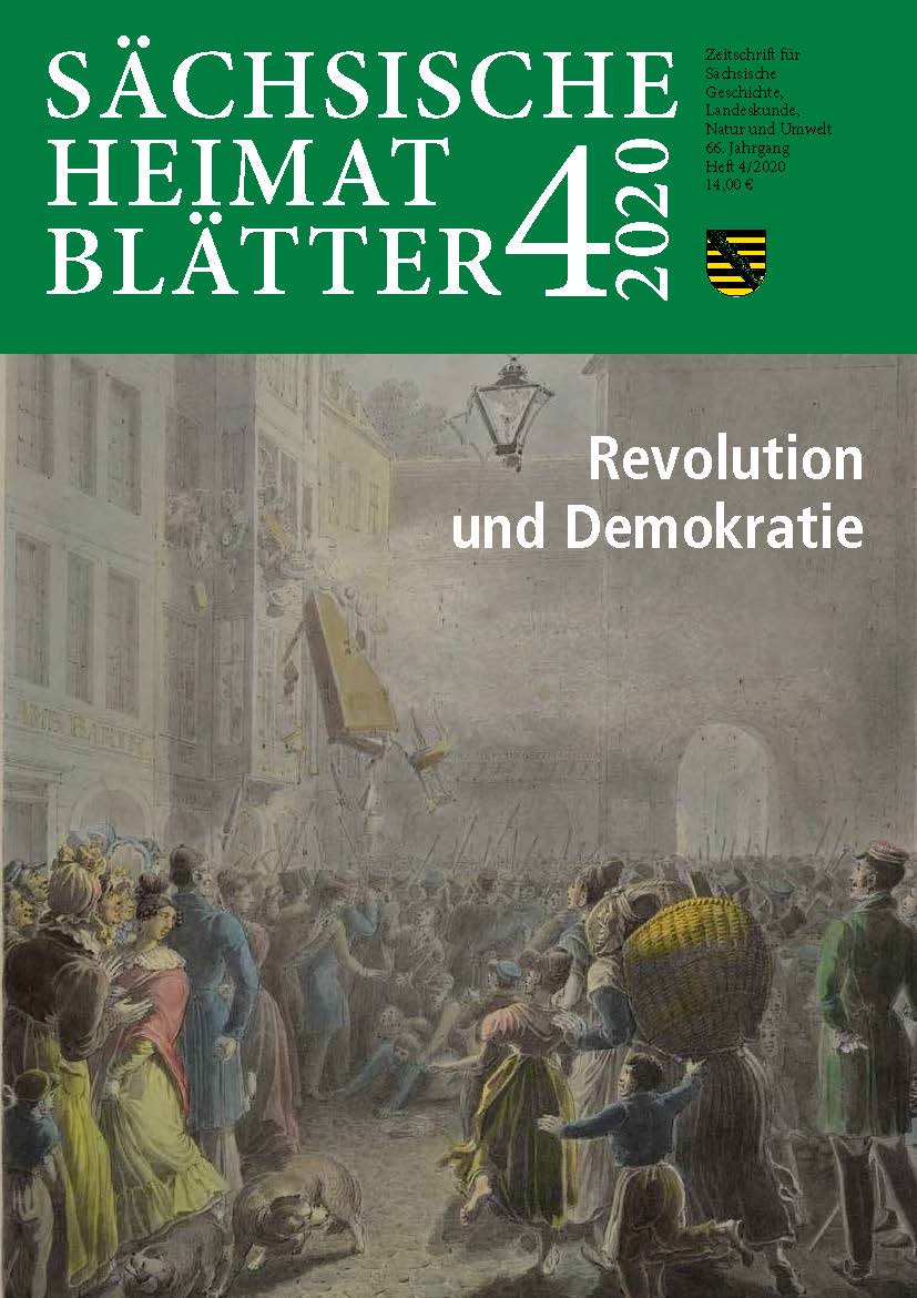 Cover der Sächsischen Heimatblätter