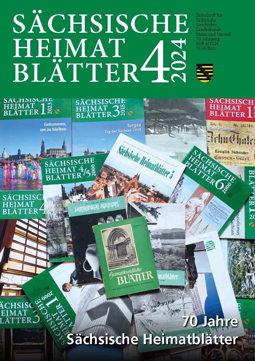 Cover der Sächsischen Heimatblätter