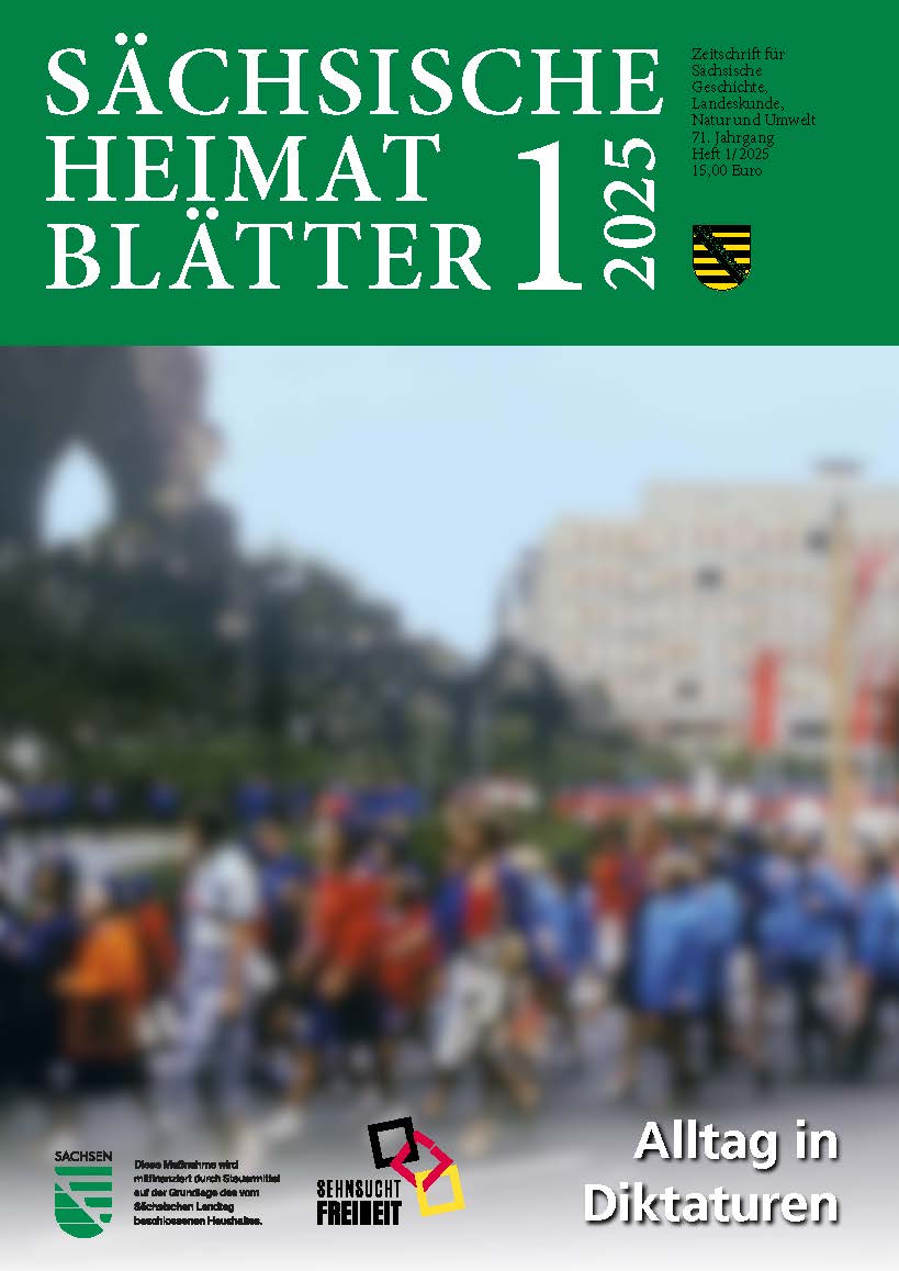 Cover des Sächsischen Heimatblatts