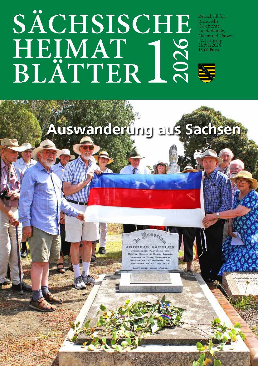 Cover des Sächsischen Heimatblatts